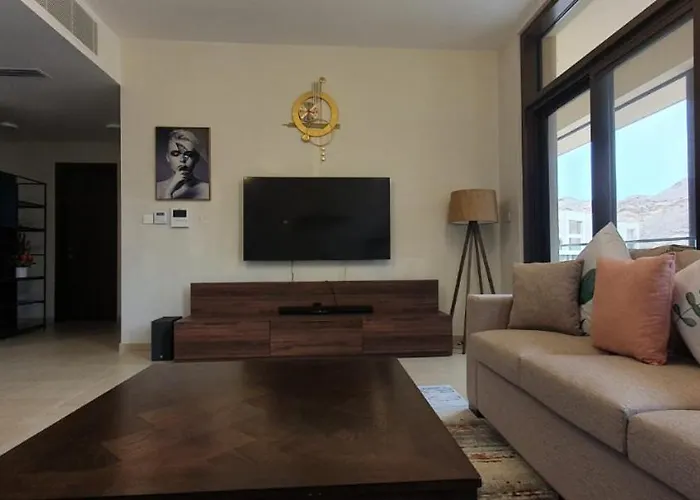 One Elegant 1Bhk Apartment In Muscat Bay 02